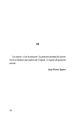 Mes 77 pensées citées