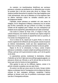La géopolitique d'Afrique subsaharienne