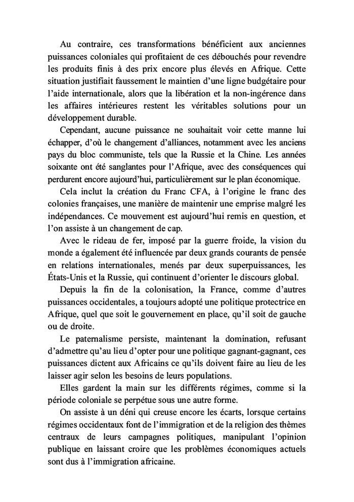 La géopolitique d'Afrique subsaharienne