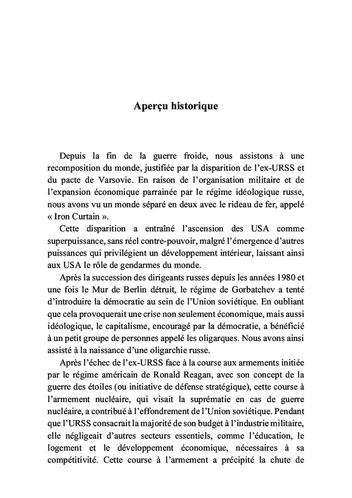 La géopolitique d'Afrique subsaharienne