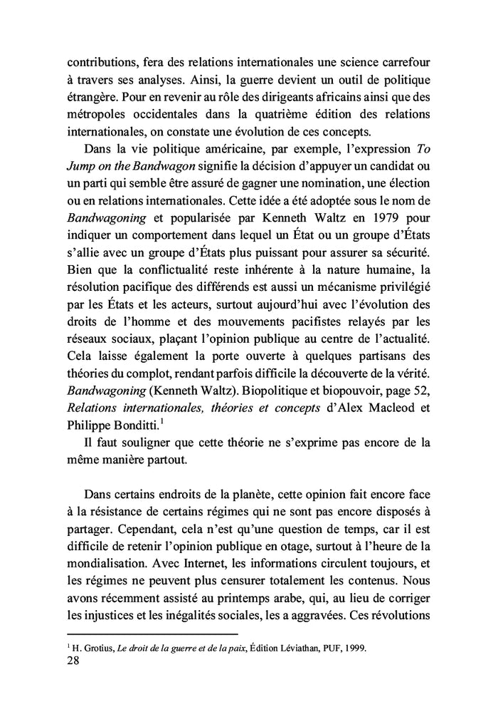 La géopolitique d'Afrique subsaharienne