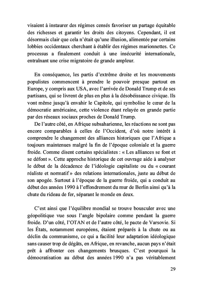 La géopolitique d'Afrique subsaharienne