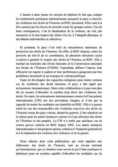 Violation des droits de l'homme en Afrique