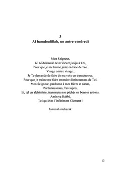 Viatiques du jeudi nuit pour raffermir le coeur des croyants !