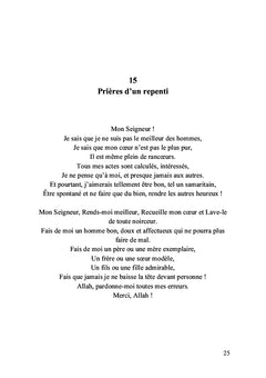 Viatiques du jeudi nuit pour raffermir le coeur des croyants !