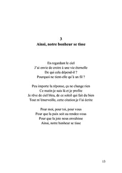 La poésie de mon âme et de mon coeur