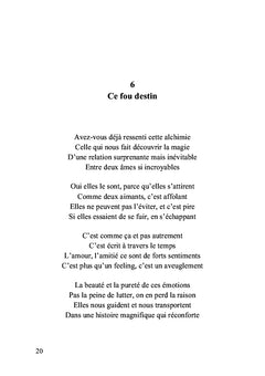 La poésie de mon âme et de mon coeur