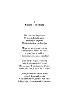 La poésie de mon âme et de mon coeur