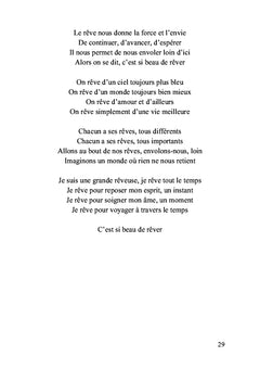 La poésie de mon âme et de mon coeur
