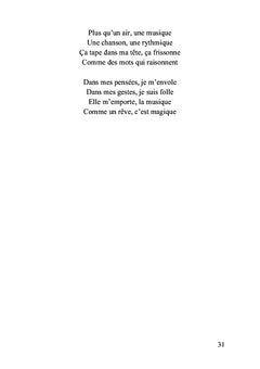La poésie de mon âme et de mon coeur