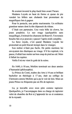 Molière : Jean-François Poclain et la troupe du Chat roux