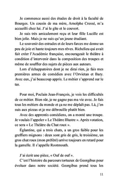 Molière : Jean-François Poclain et la troupe du Chat roux