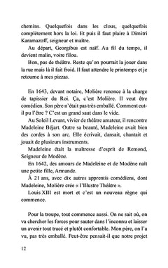 Molière : Jean-François Poclain et la troupe du Chat roux