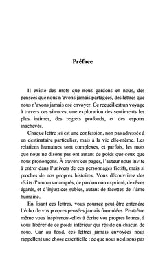 Les lettres jamais envoyées