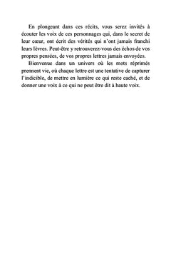 Les lettres jamais envoyées