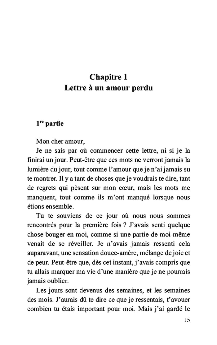 Les lettres jamais envoyées