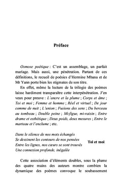 Osmose poétique