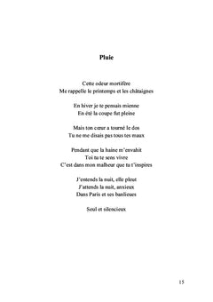 Les pleurs du mâle