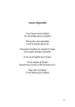 Les pleurs du mâle