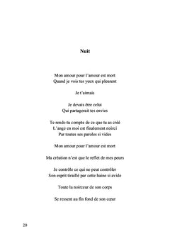 Les pleurs du mâle