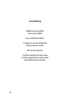Les pleurs du mâle