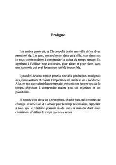 Les fragments du temps volé