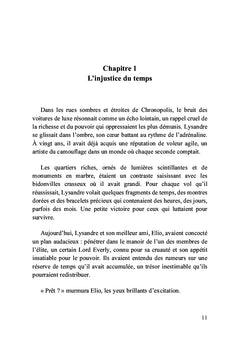 Les fragments du temps volé
