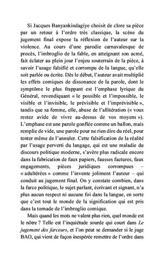 Le jugement des farceurs