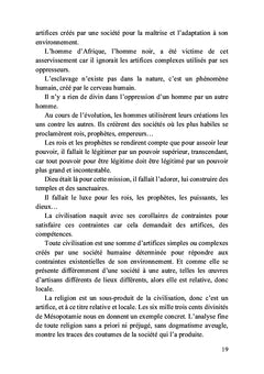Dettes de l'Occident chrétien et de l'Orient musulman envers l'Afrique