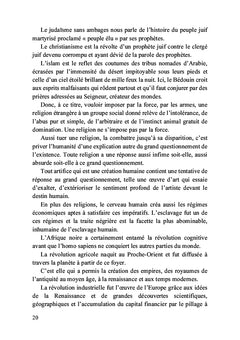Dettes de l'Occident chrétien et de l'Orient musulman envers l'Afrique