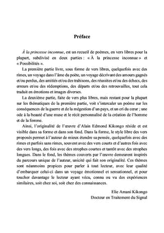 À la princesse inconnue