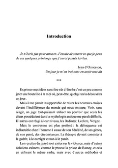 Quand l'homme est-il responsable?