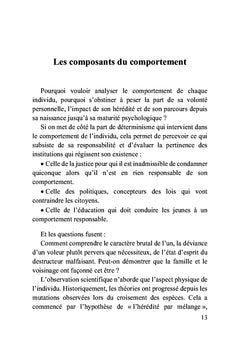 Quand l'homme est-il responsable?