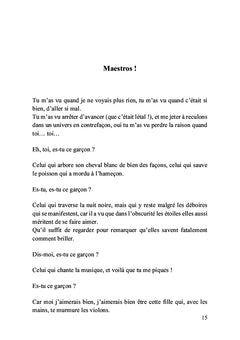 Un souvenir d'avenir