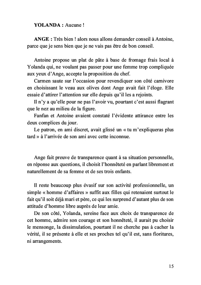 La fille du corse et de l'espagnole