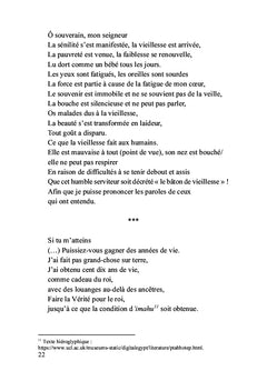 La vieillesse est arrivée
