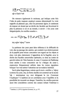 La vieillesse est arrivée