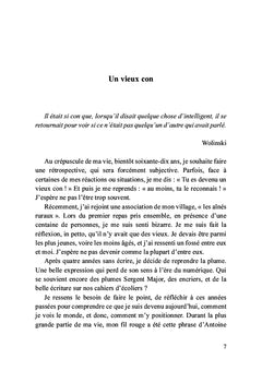 Les élucubrations d'un septuagénaire désenchanté