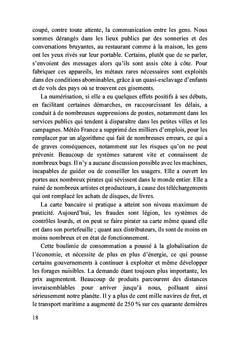 Les élucubrations d'un septuagénaire désenchanté