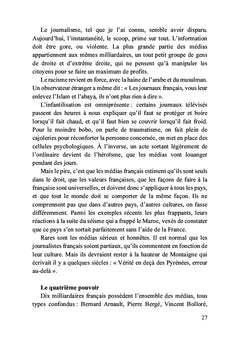 Les élucubrations d'un septuagénaire désenchanté