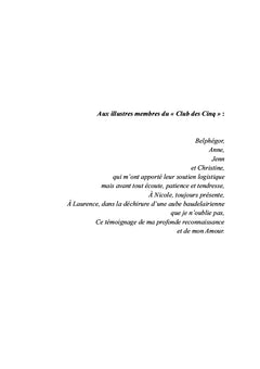 Les métamorphoses d'un vampire