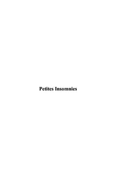 Petites insomnies