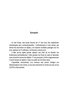 La marque de l'alpha