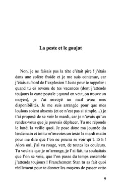 La peste et le goujat