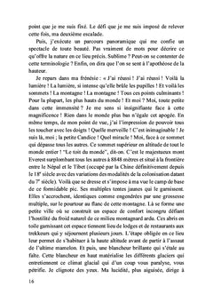 Au comble de l'ascension