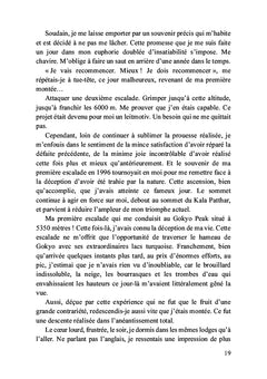 Au comble de l'ascension