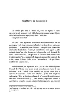 Violée, et alors !