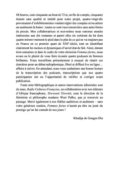 Femmes fortes