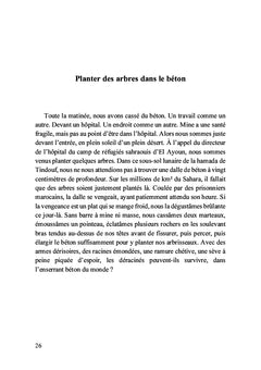 Occupation des failles et du presque rien
