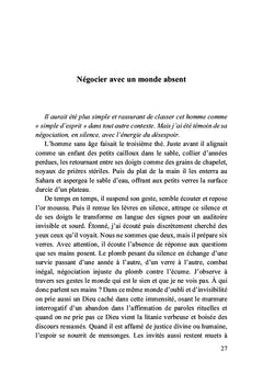 Occupation des failles et du presque rien